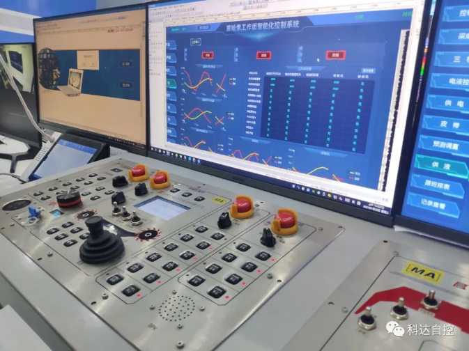 国电集团察哈素31317工作面综采自动化控制系统